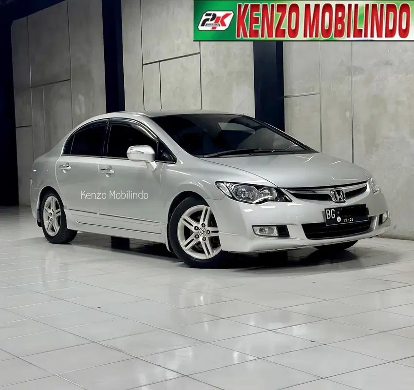 Civic 2.0 FD2 AT 2006/2007 silver,tangan 1 km 85rb super antik dp 53jt