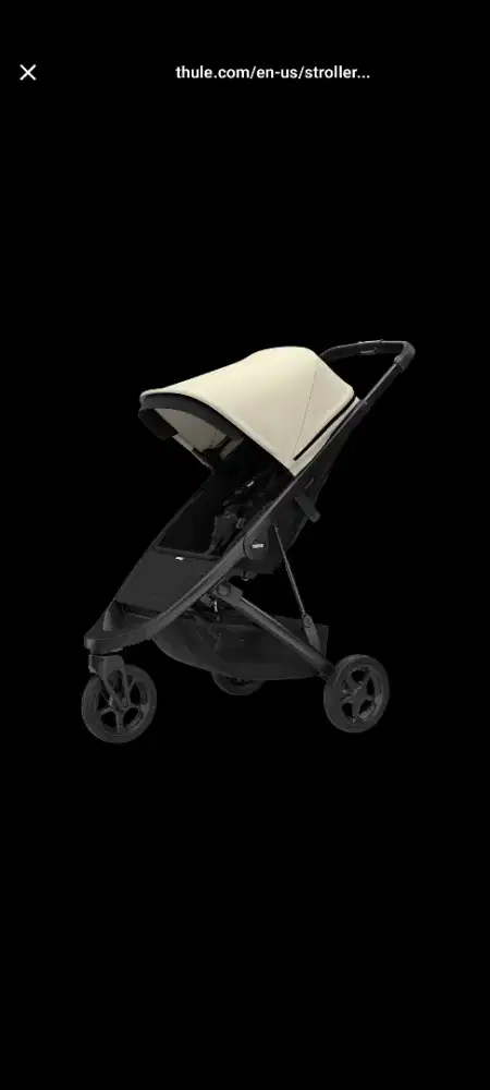 Dijual!! Stroller Thule Spring Beige on Black