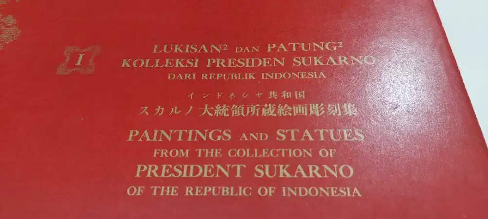 Ir.Soekarno Buku Kolektor Lukis & Patung