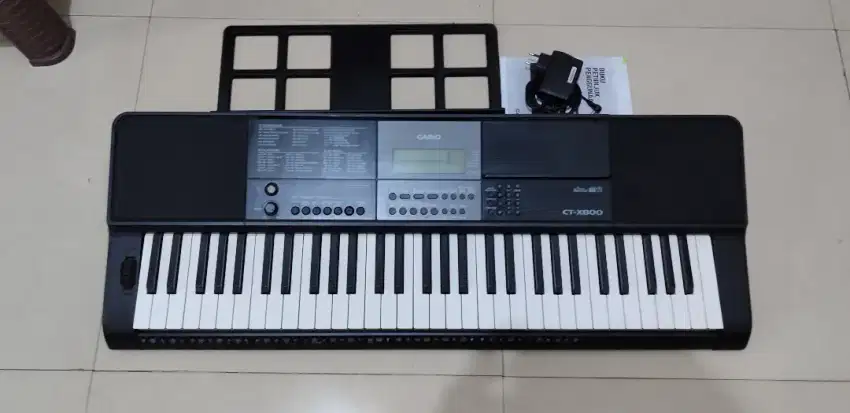 Keyboard Casio CTX800 bekas bagus, bisa Flash disk