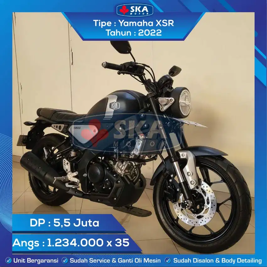 Yamaha XSR Tahun 2022