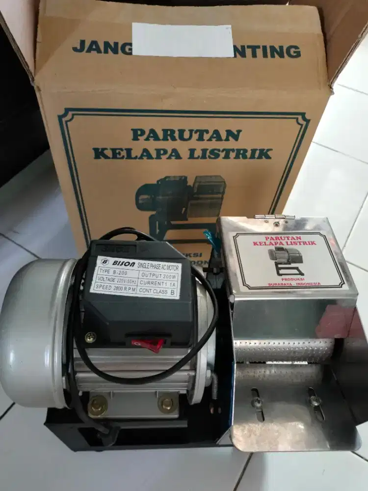 Mesin Parutan kelapa second kondisi bagus