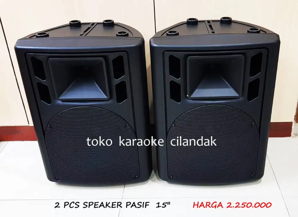 new speaker pasif 15 2way