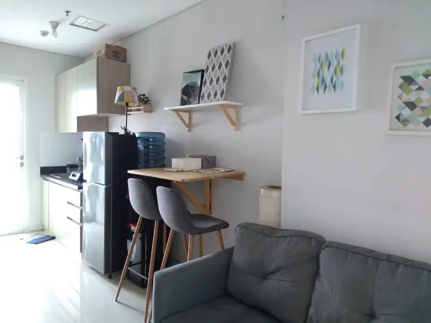 Dijual Apartemen Madison Park - Tipe 1BR Furnished Luas 24.90m2