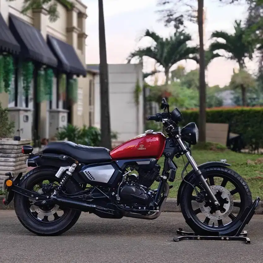 BENELLI MOTOBI 200 EVO MERAH 2022 KM 3K PAJAK PANJANG SANGAT MULUS