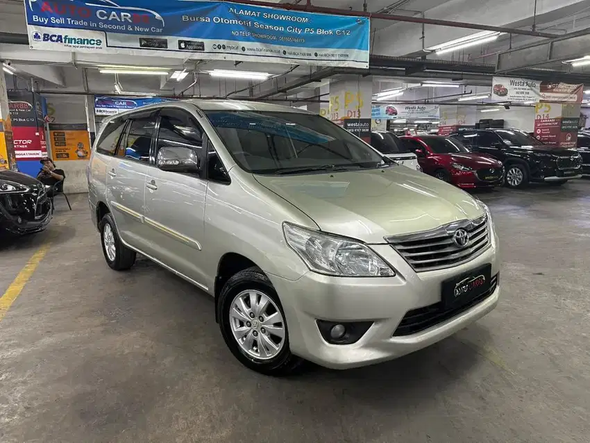 [Termurah] Toyota Innova G manual bensin 2011 at 2012 V