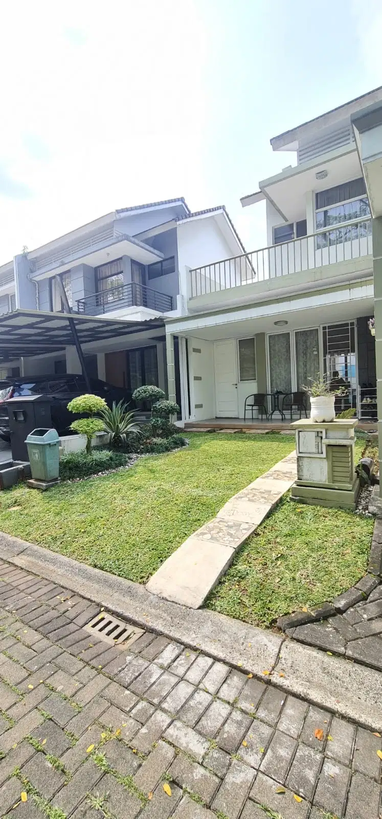 Rumah depan taman di delatinos, Costa rica, BSD
