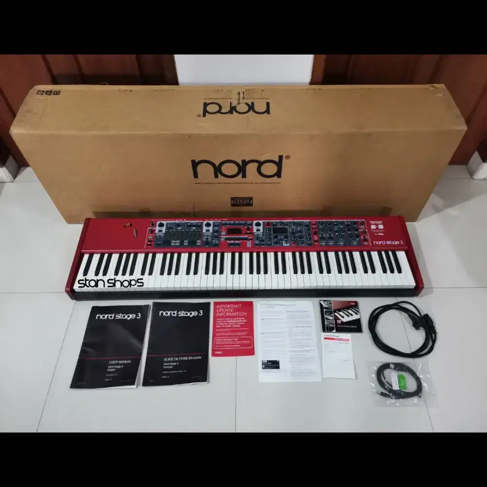 Nord Stage 3 Hammer Action 88 Key Stage Piano Synth Synthesizer
