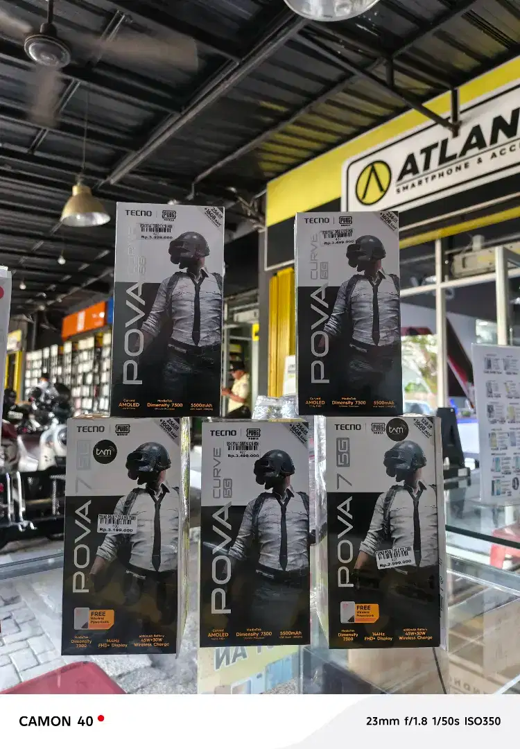 POVA 7 8+8/256|ATLANTIS DAHSYAT