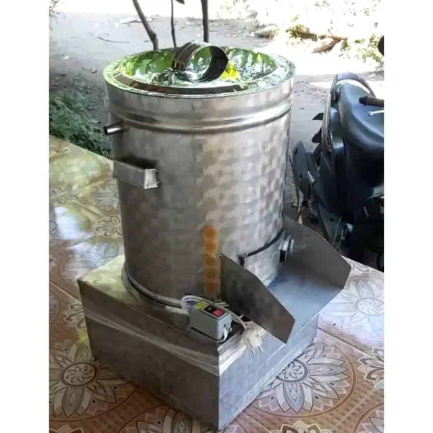 Mesin pengupas bawang