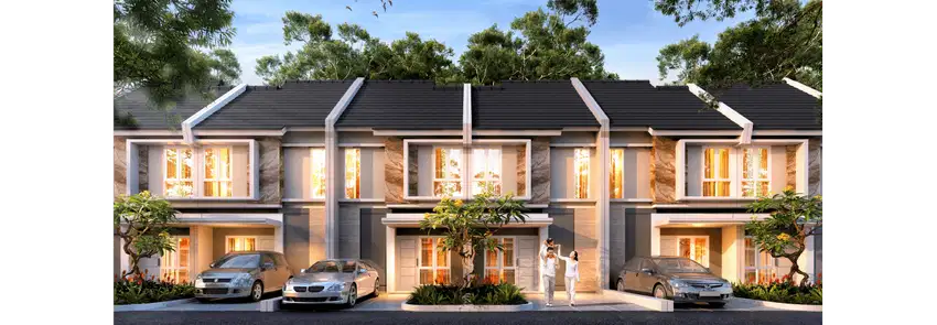 Paradise Serpong City 2 - Eco Ardence Tipe Lilac (2 lantai)