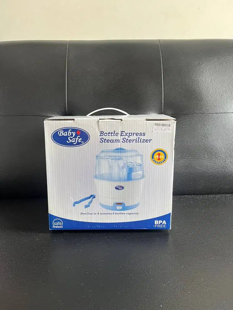 BabySafe Sterilizer 6 Botol - Bekas Pakai Singkat, Mulus!