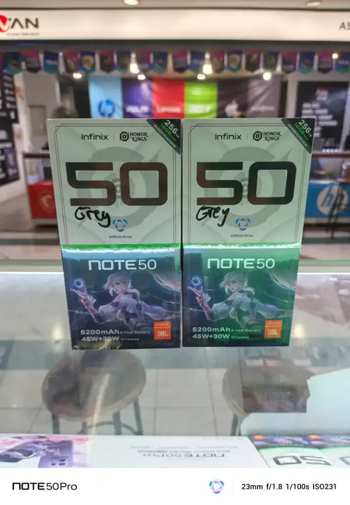 Infinix Note 50 8/256 Baru 100% ori segel garansi resmi | No repack