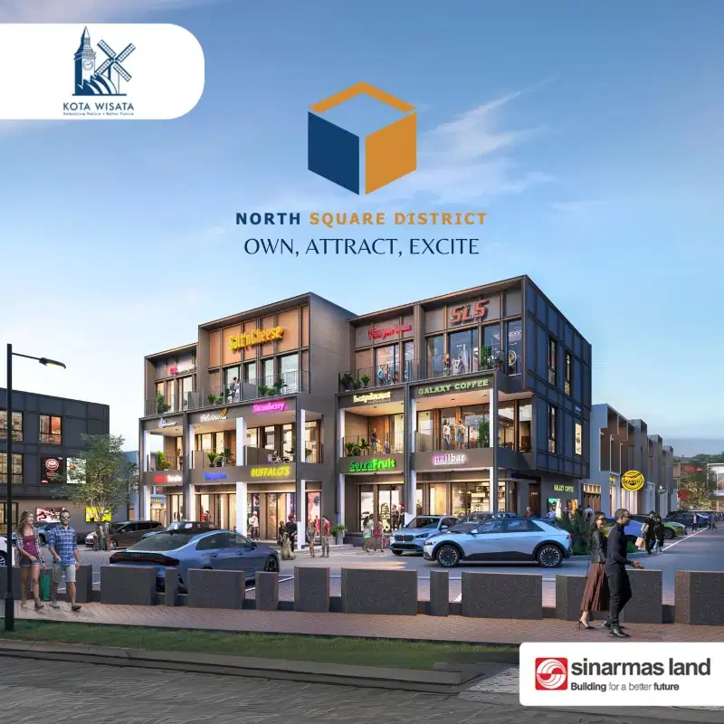 Ruko Komersial CBD Kota Wisata Cibubur Harga Belum discount LIMITED