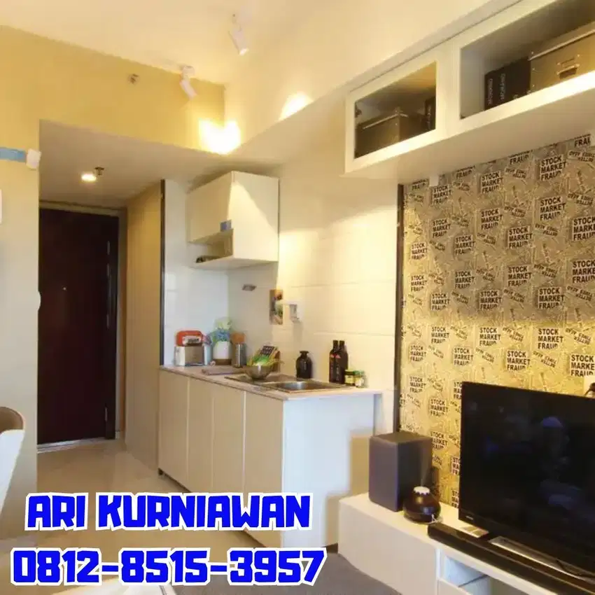 Skyhouse BSD Studio Furnished – View City Lt.29, Rp 450 Juta Nego!