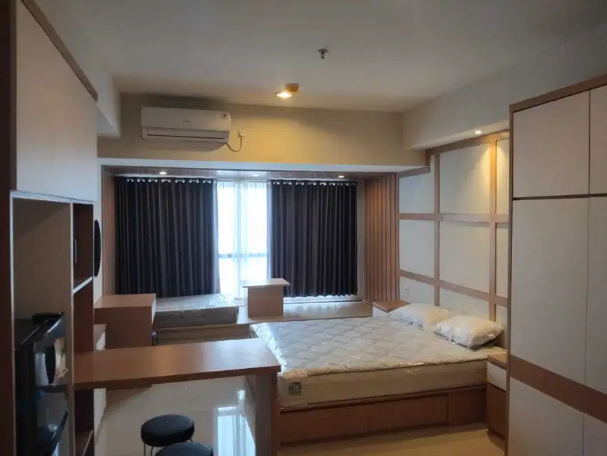 Disewakan Apartemen 1BR 42 m2, Orang County Lippo Cikarang, 70 JT/Thn!