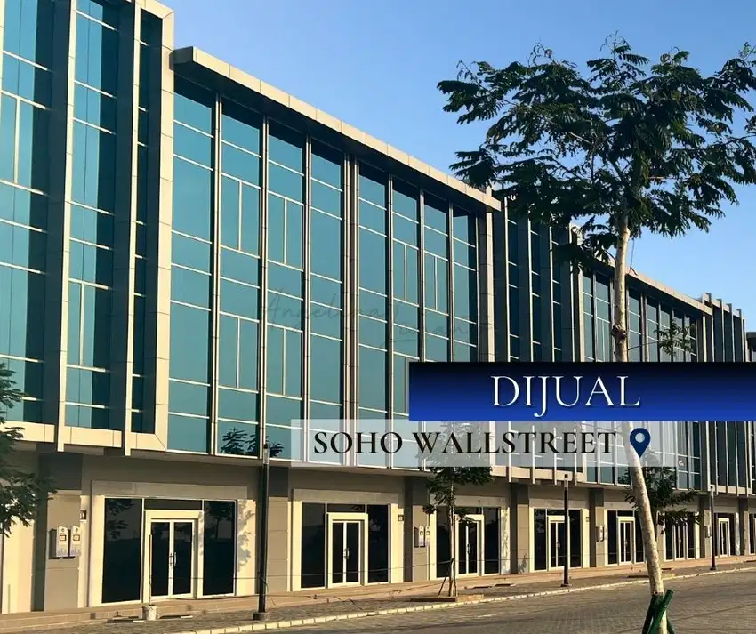 Cuma ada 1, Harga Murah Soho Wallstreet 8x18 PIK 2, Masih Nego