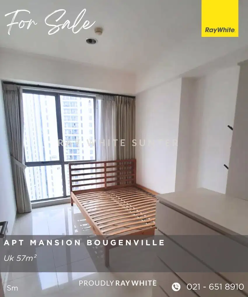 Dijual Cepat  - Apartemen Mansion  Bougenvilke - Tower Gloria
