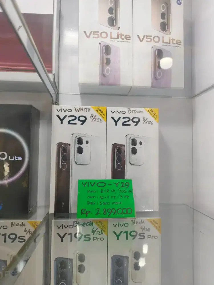 BARU! VIVO Y29 RAM 8+8/256 GB - COD All Malang & Kredit SPayLater!