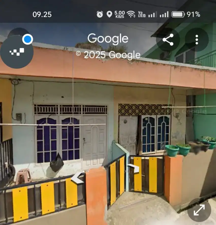 DIJUAL RUMAH 2 BEDENG ATAP COR