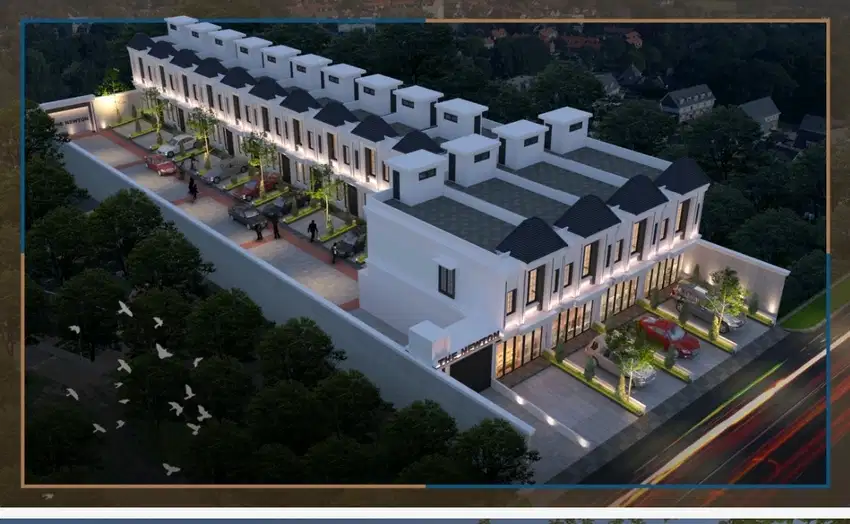 Villa Komplek The Newton daerah percut Dekat Citraland Bagya City