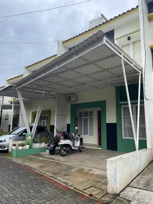 5 MENIT KE STASIUN LRT HARJAMUKTI  BANTING HARGA  Rumah Full furnished