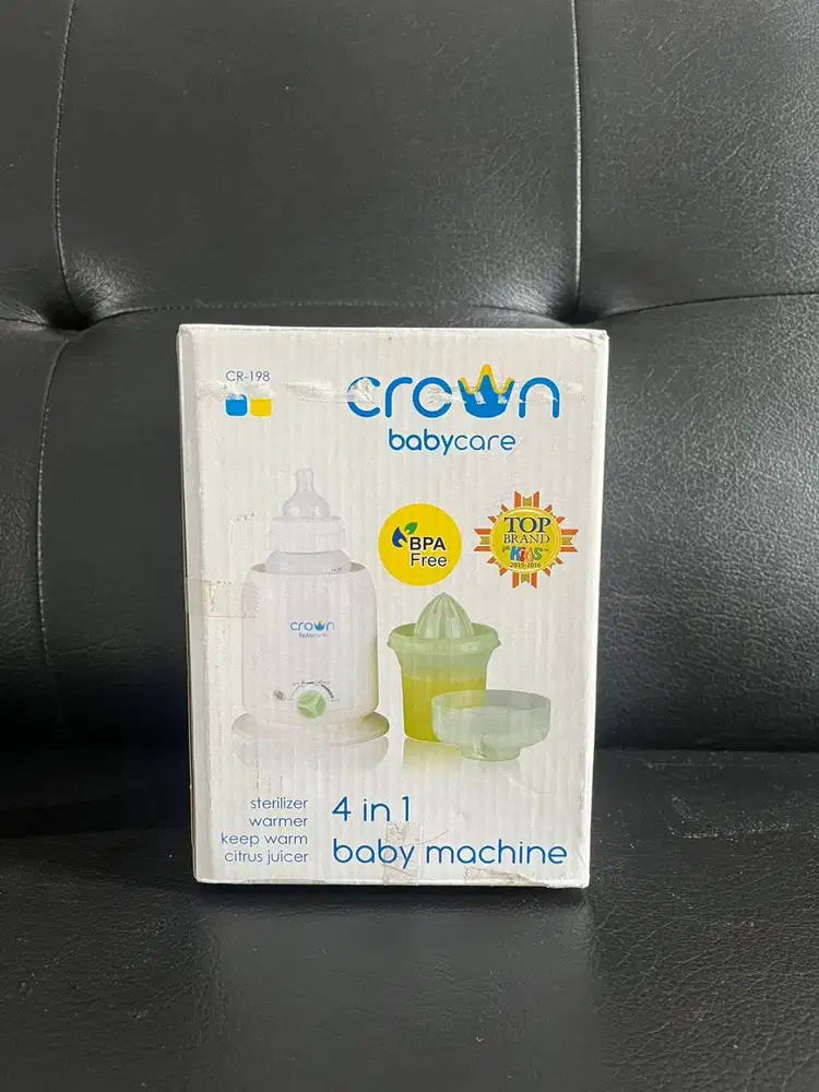 Crown Babycare 4in1 Sterilizer & Warmer CR-198 – Baru, Belum Pernah Di