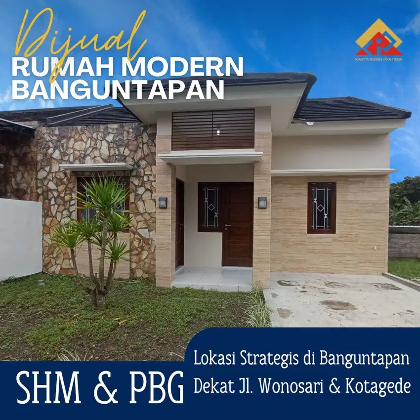 KPR Cicilan Ringan Rumah Minimalis di Potorono Banguntapan SHM Nego