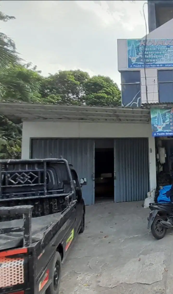 DISEWAKAN RUKO LUAS STRATEGIS DI KOMERSIL PONDOK KELAPA DUREN SAWIT
