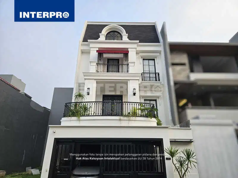 Rumah Dijual Taman Permata Buana - Rumah Mewah Brand New - LT 144m2