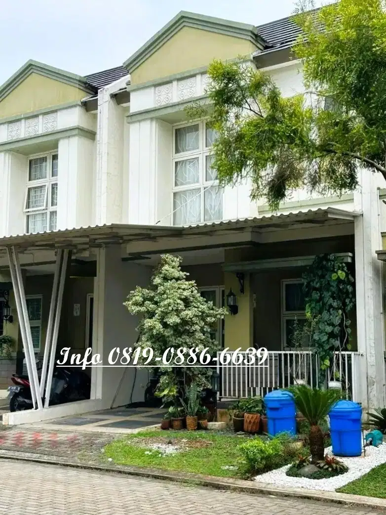 rumah the savia bsd siap huni dekat bintaro ciputat pamulang