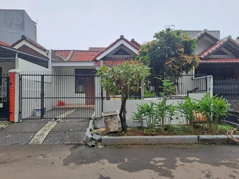 Rumah sudah rangka baja ringan, 1 Lt, Utara, di Cluster Banjar Wijaya