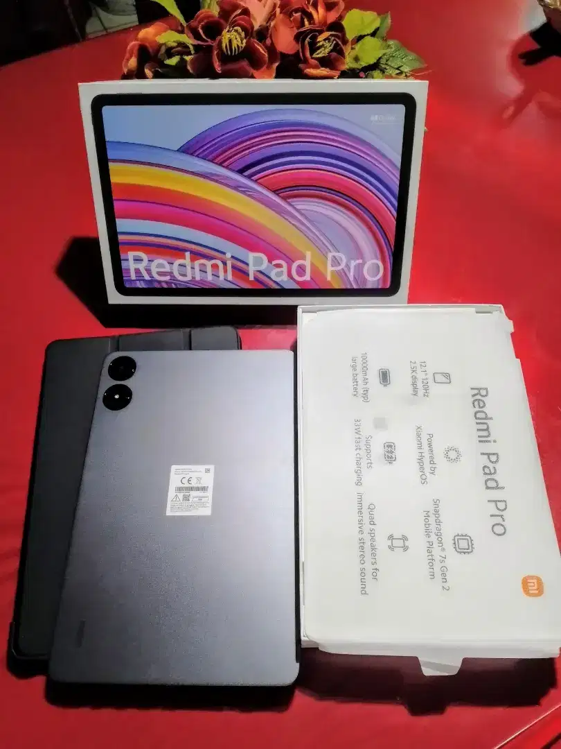 Jual Tablet REDMI PAD PRO 8/256GB Mulus Fullset Ori Second (FREE CASE)