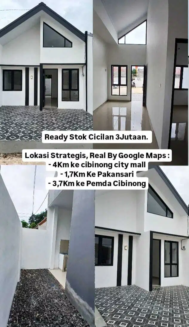 Siap Huni, siap Ajb, sudah SHM dekat Mall Cibinong