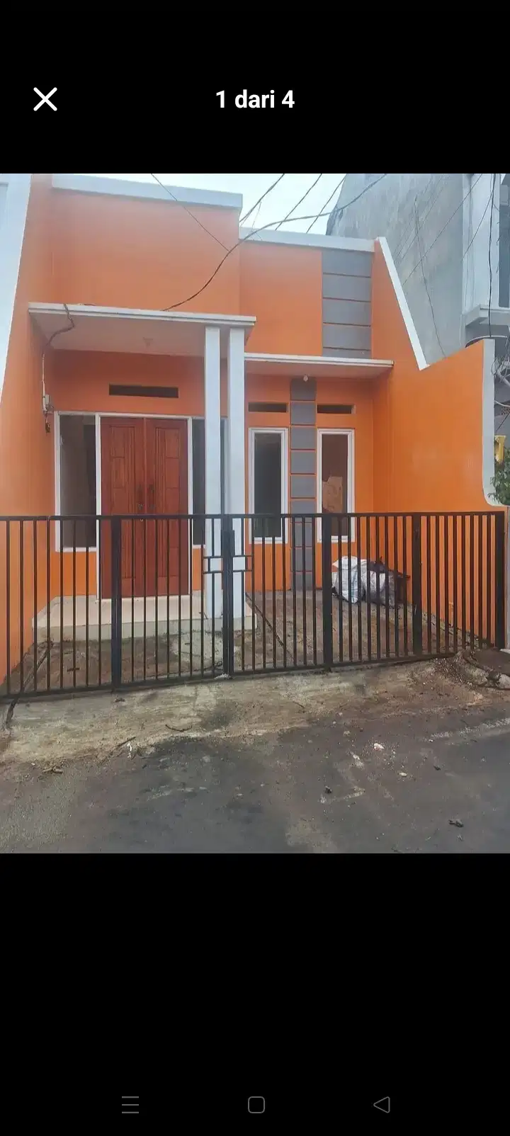 Jual murah rumah akses motor Bintara Deket jl i Gusti Ngurah
