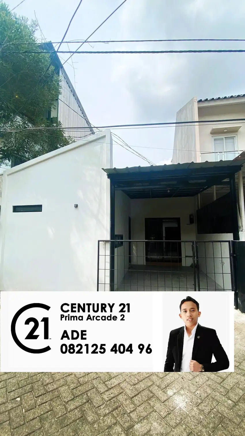 Rumah 1 Lantai Modern Dijual Cepat Di Sektor 4 Bintaro Jaya AM-15853