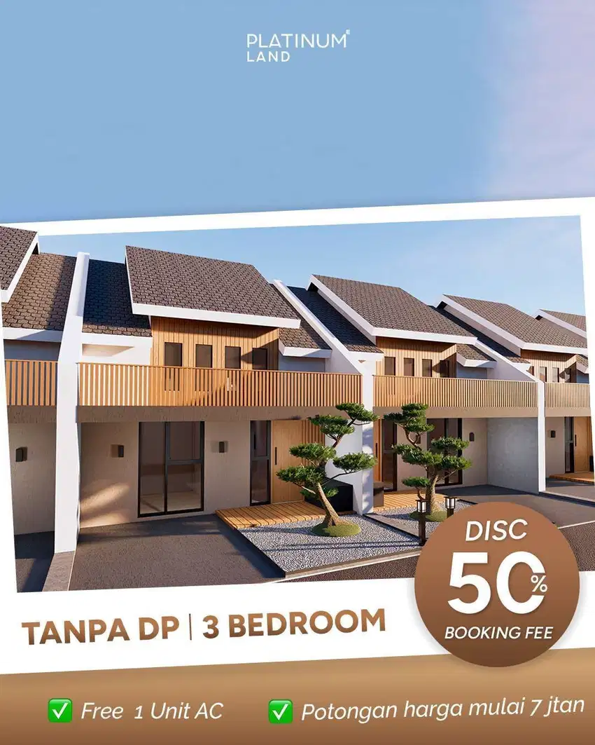 Rumah dekat Mall cuma 700 Jutaan