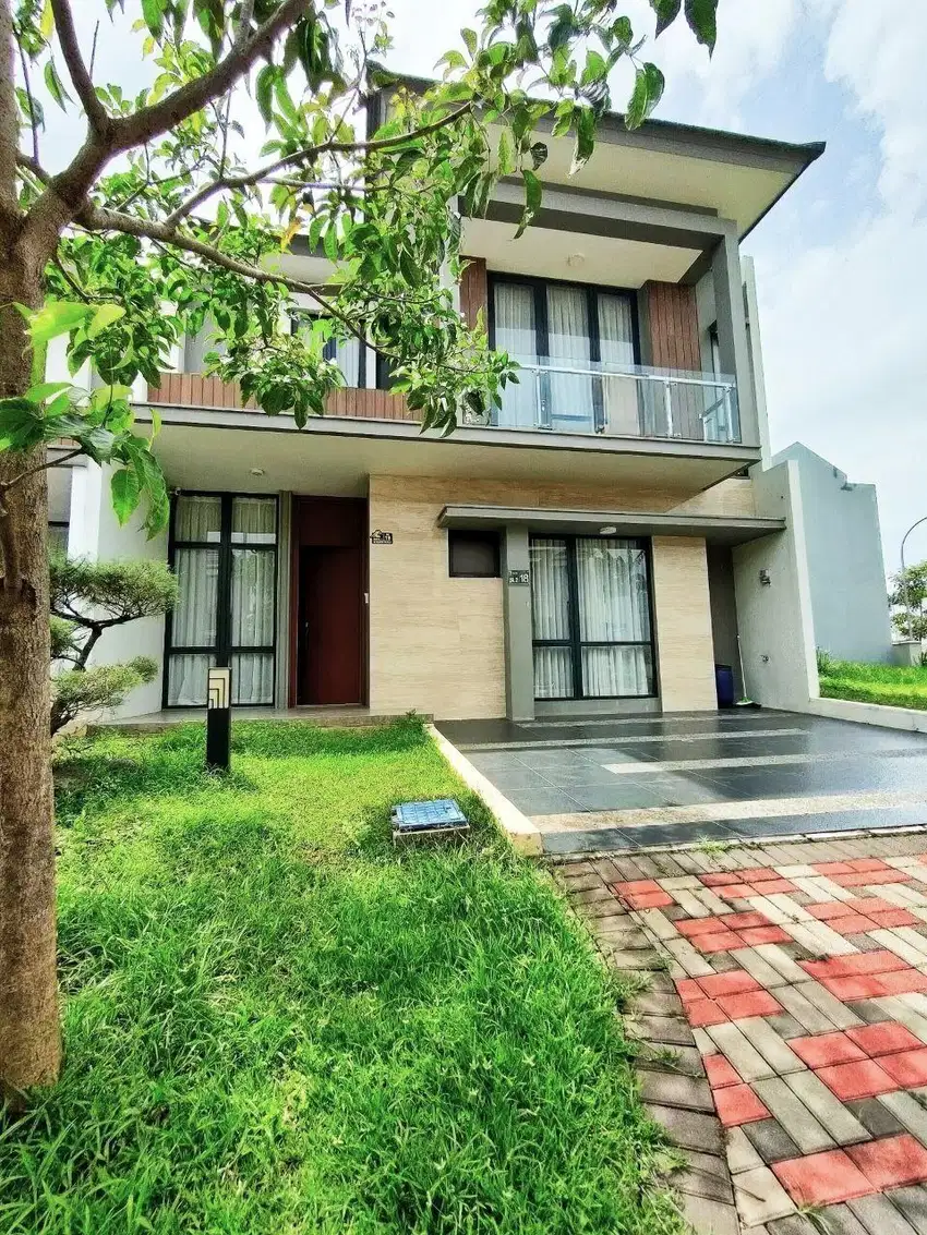DD291 Rumah Modern Bagus 162 m2 Cluster Kota Wisata Cibubur
