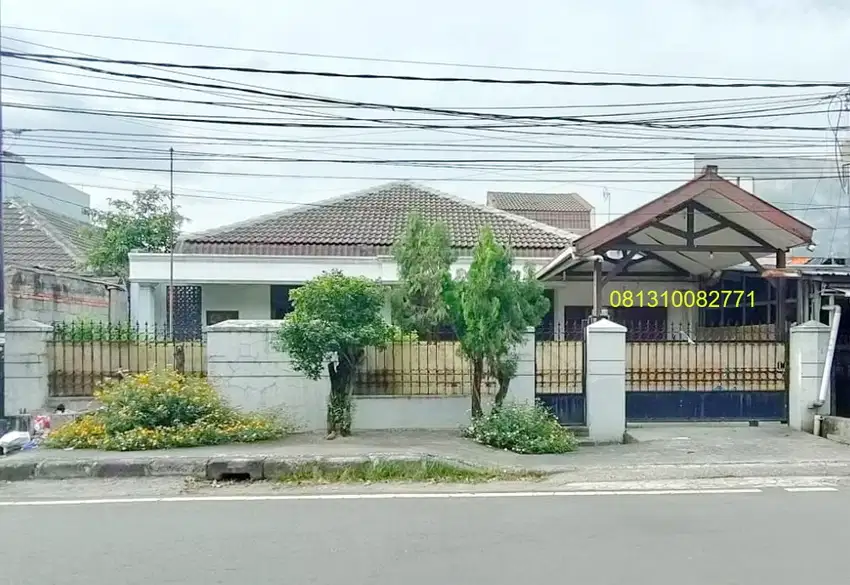 Rumah Bagus Pinggir Jalan cocok utk Usaha Di Rawamangun Jaktim