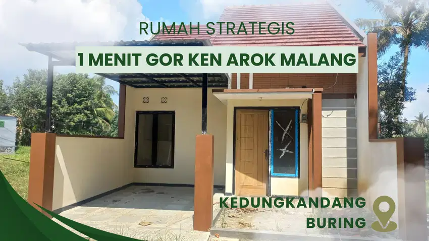 Rumah Strategis dekat jalan Raya Gor Ken Arok