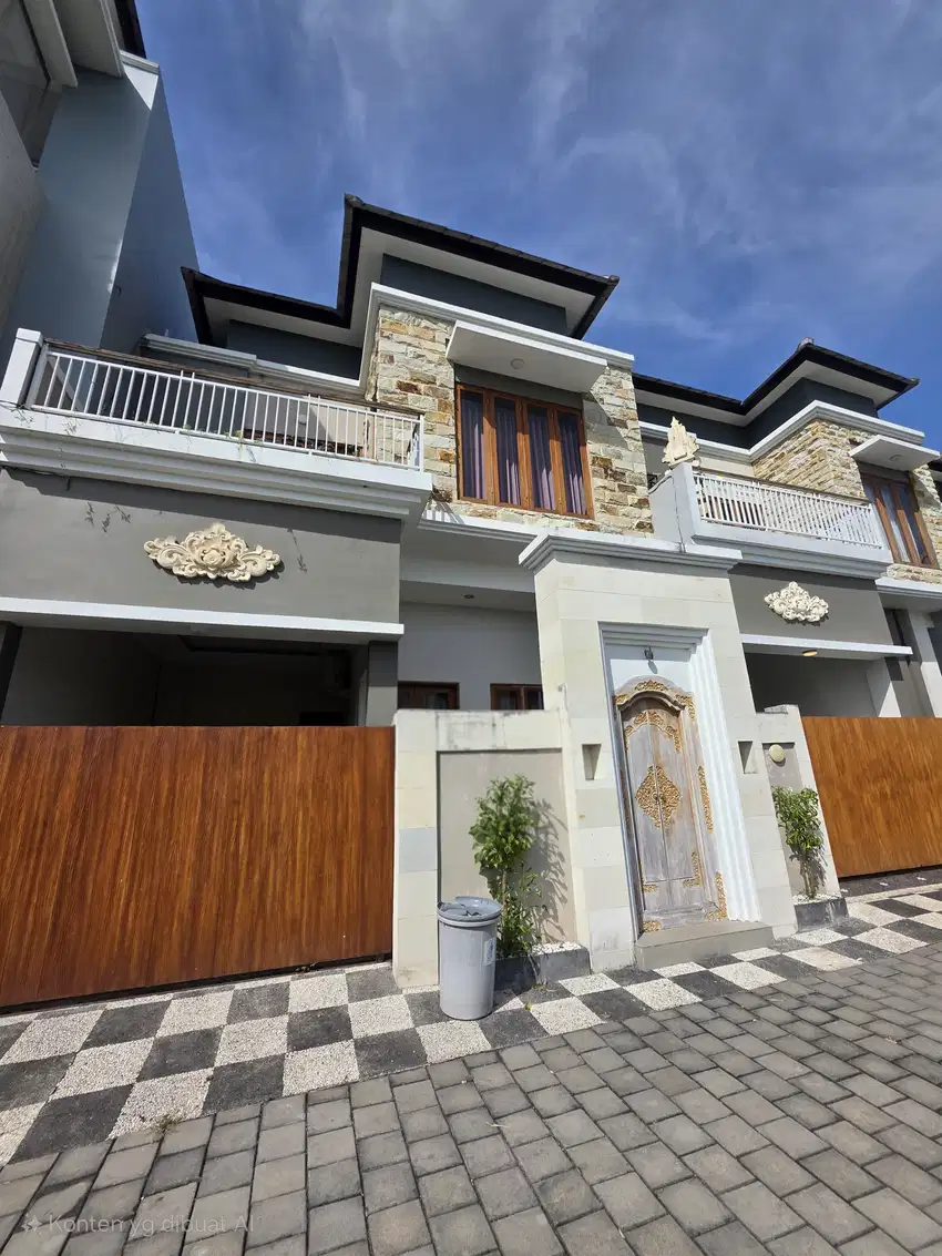 Rumah View sawah di Gatsu timur full Furnished