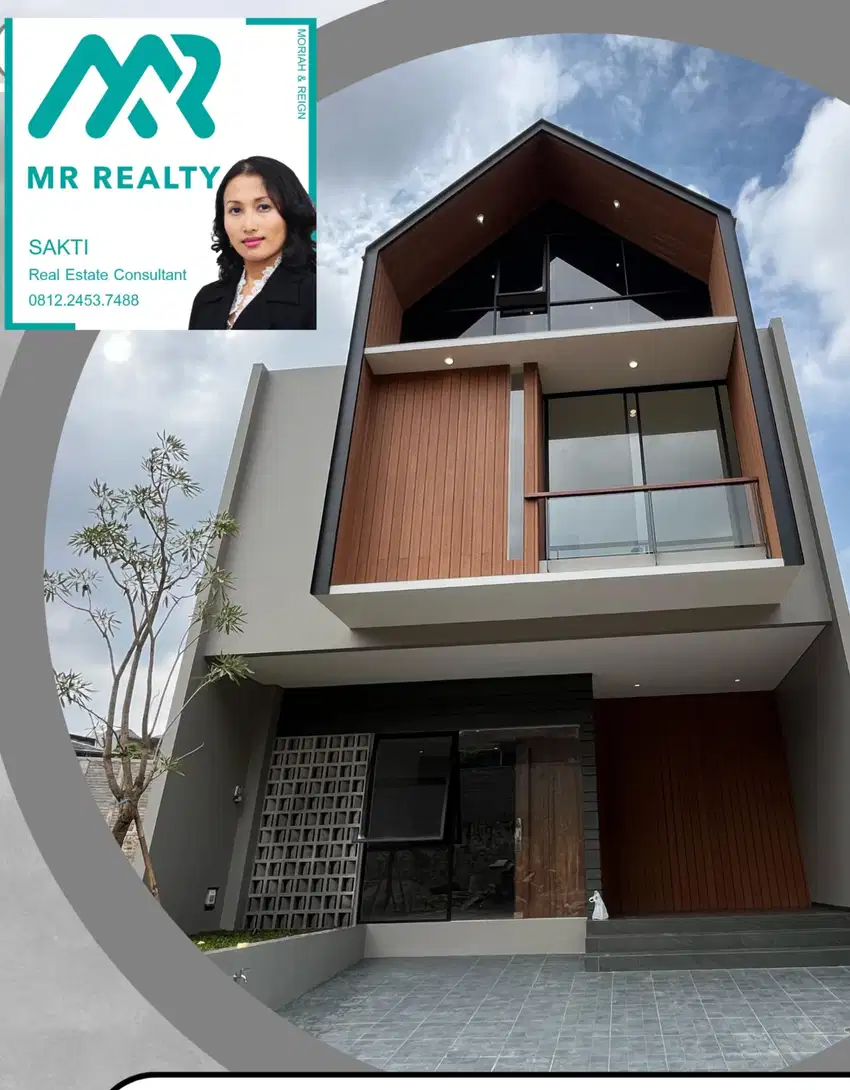 Rumah Setraduta pasteur dekat maranatha jual cepat smart n modern