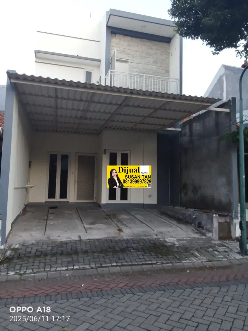 Dijual rumah minimalis 2 lantai alam hijau Citraland