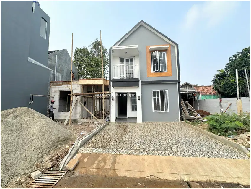 RUMAH MEZZANINE DEKAT KE BINTARO, 10 JUTA LANGSUNG AKAD