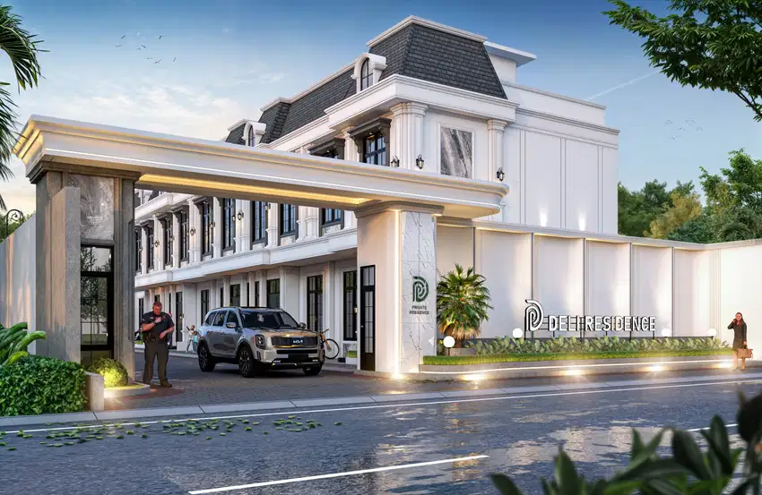 Villa di komplek deli residence jalan mesjid taufik