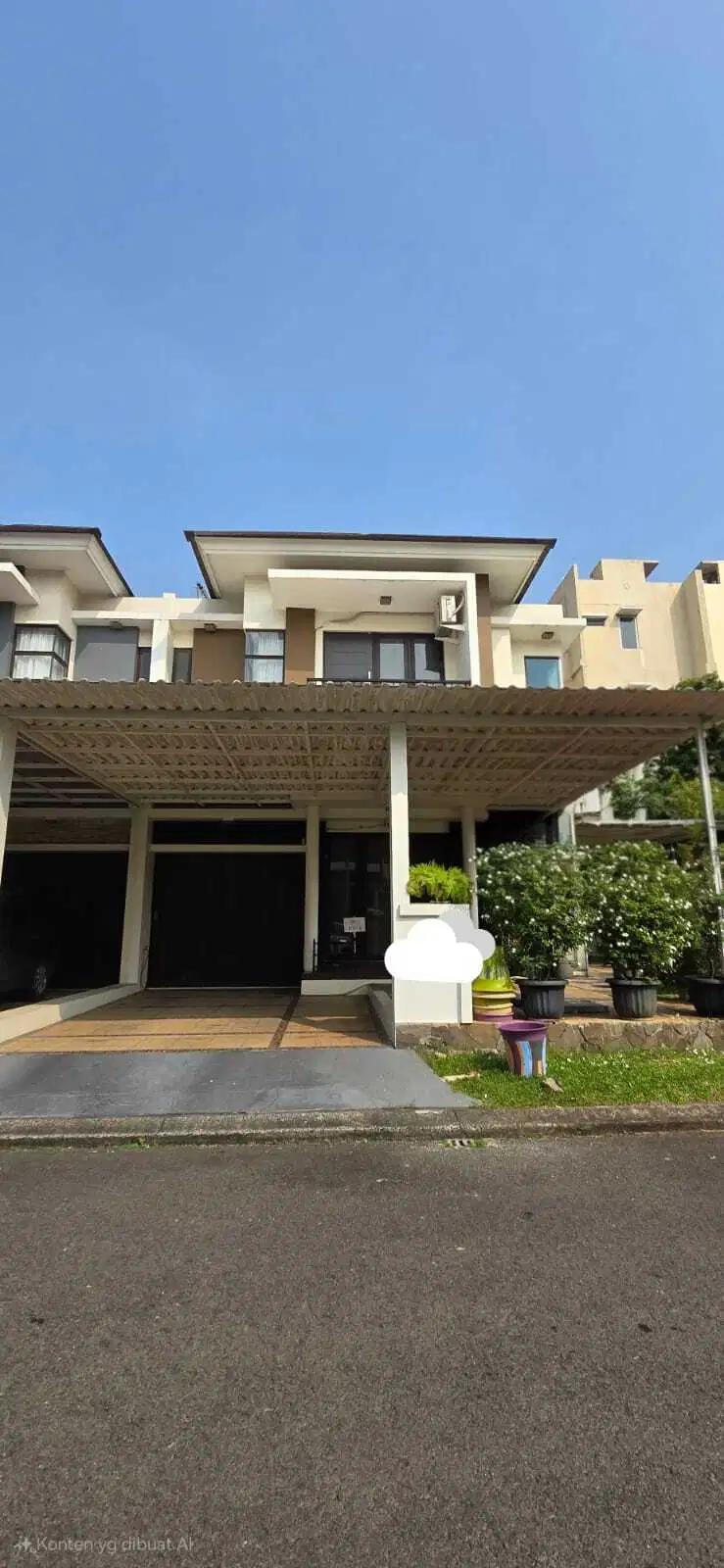 Dijual rumah 2 lantai di asera one south harapan indah bekasj