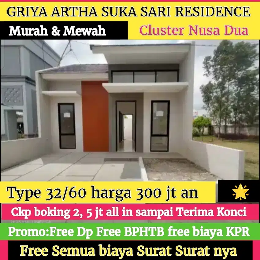 Nusa dua Hunian ASRI utk Keluarga Anda.