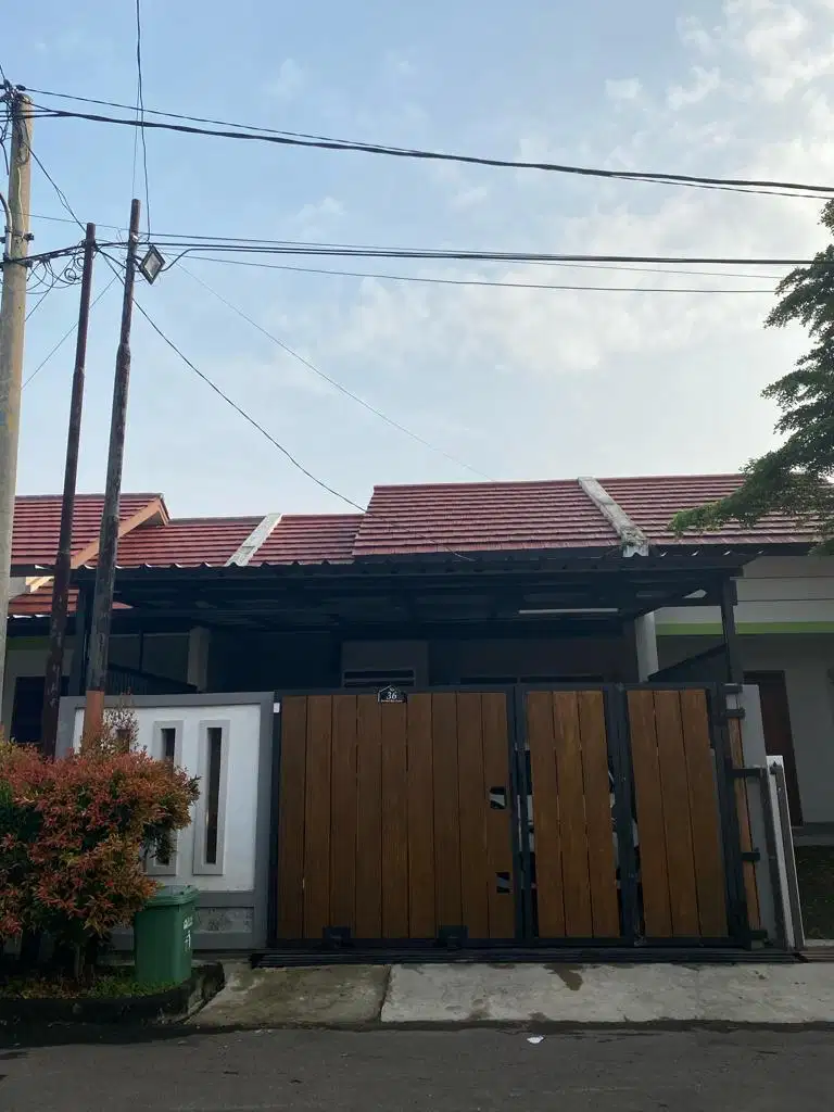 Rumah minimalis siap huni derwati mas