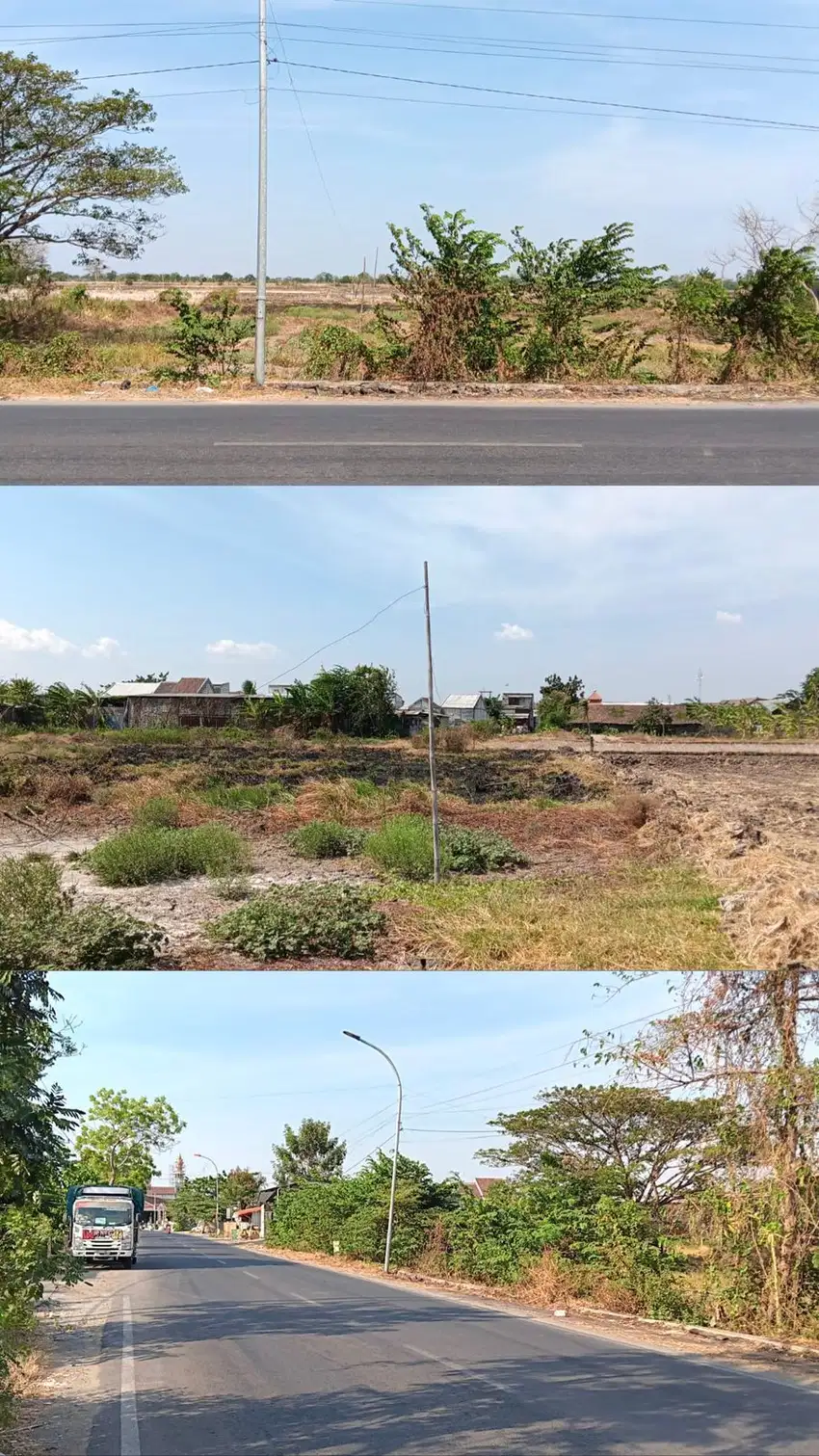 LELANG TANAH/KAVLING MURAH 0 JALAN RAYA METATU BENJENG GRESIK