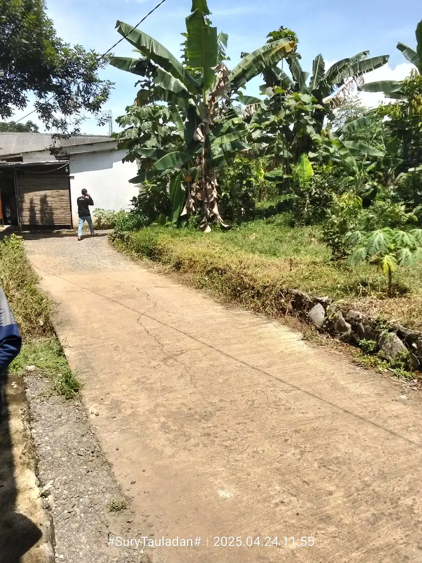 Dijual tanah murah strategis pinggir jalan desa